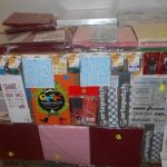lot de loisirs creatifs stickers, articles festifs, boites, deco… etc